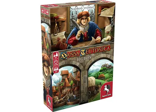 Настільна гра Pegasus Spiele Ганзейський союз: Повне видання (Hansa Teutonica Big Box) (англ., нім.) (PS029)