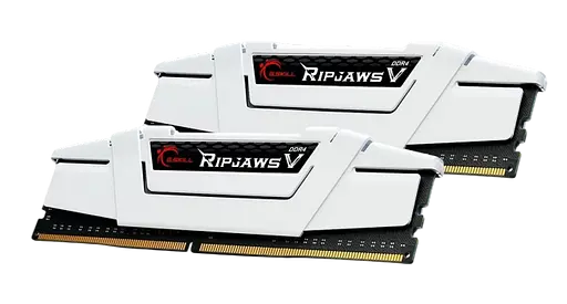 Оперативна пам'ять G.Skill 32GB (2x16GB) DDR4 3600MHz Ripjaws V White (F4-3600C18D-32GVW)