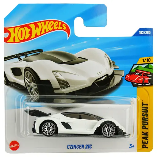 Базова машинка Hot Wheels Peak Pursuit Czinger 21C біла (5785) JBB96-N521    