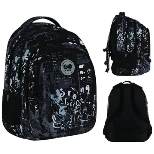 Рюкзак GoPack Teens 162L-4 Черный (GO26-162L-4) - фото 1
