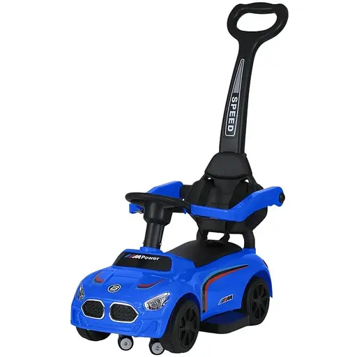 Детская каталка-толокар Bambi Bambi Racer M 5785-4 - комфорт и безопасность для малыша, синяя