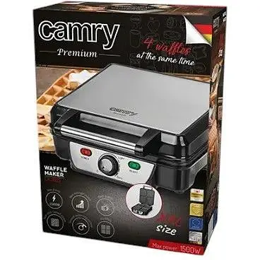 Вафельниця Camry CR 3025 1500 Вт - фото 4