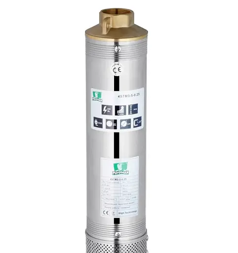 Насос глубинный центробежный многоступенчатый Pumpman 4STM3-5-0,25 кВт Hmax 36 м Qmax 4,8 куб.м 250 Вт (CV032267) - фото 3