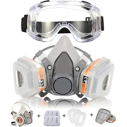 Пилозахисна маска Zelbuck 107 з фільтрами багаторазова