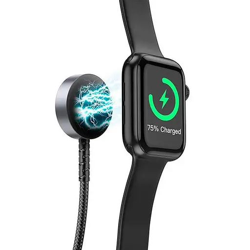 Бездротовий зарядний пристрій Hoco CW54 2 в 1 для Smart Watch - фото 6