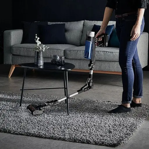 Пылесос беспроводной Rowenta X-Force 9.6 Aqua Allergy 250 Вт серебристо-синий - фото 5