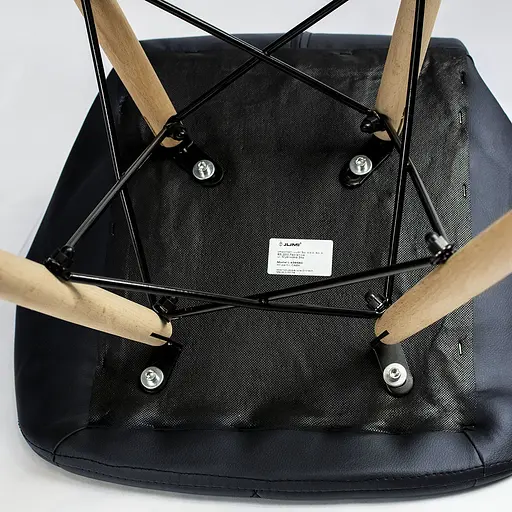 Кресло Jumi Scandinavian Design эко-кожа черный - фото 5