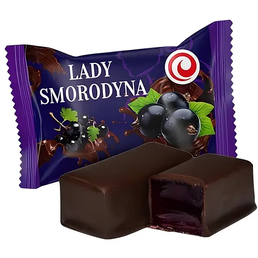 Уцінка. Цукерки глазуровані SweeTale Lady Smorodyna з желейним корпусом 2 кг - фото 2