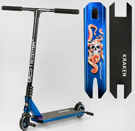 Самокат трюковий KR71078 Best Scooter Kraken HIC-система - фото 7