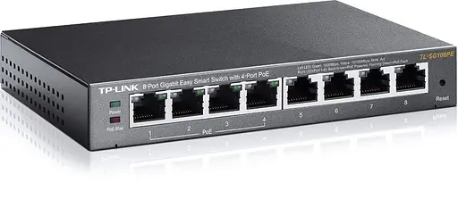 Комутатор TP-Link TL-SG108PE (TL-SG108PE) - фото 2