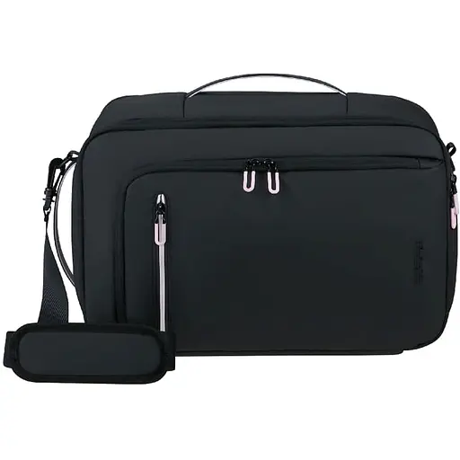 Дорожная Сумка American Tourister PUFFYPOP BLACK 40x25x20 MJ1*09004 - фото 4