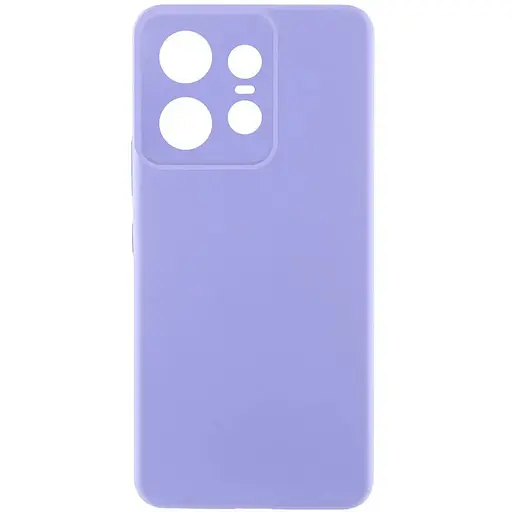 Чохол Silicone Cover Lakshmi Full Camera (AAA) для Motorola Edge 50 Pro Бузковий / Dasheen