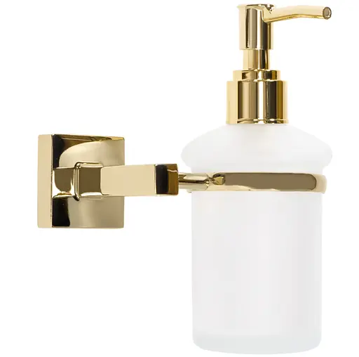 Дозатор для рідкого мила Rea 322197A gold REA-77067, Золотий - фото 2