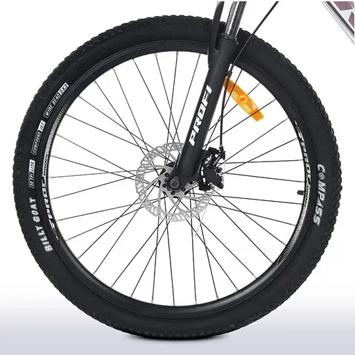 Велосипед "PHANTOM" PROF1 G26PHANTOM A26.1 26 д. Алюм.рама 19 ", SHIMANO 21SP, алюм., DB, FW TZ500, чорно-синій - фото 5