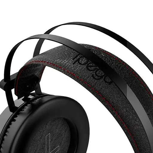 Дротова ігрова гарнітура iPega Gaming with RGB LED PG-R015 Gaming headset, 3.5mm, Noice Reduction, 2.2m, black-red - фото 2