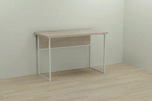 Комп'ютерний стіл Ferrum-decor Коді 75x100x60 білий ДСП Дуб Сонома 32мм (FRD-101187)