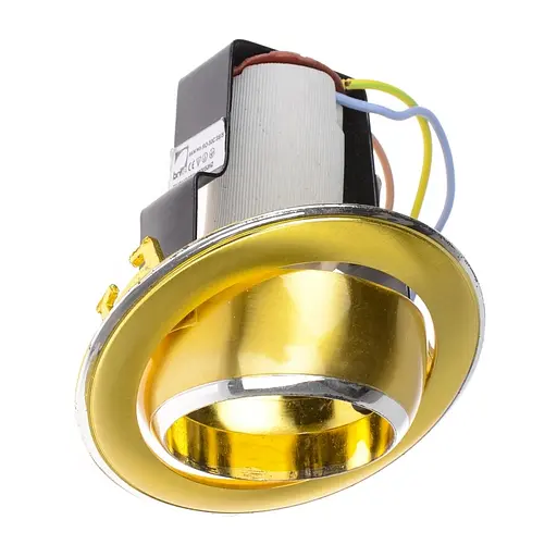 Светильник точечный Brille поворотный RO-50A SB/G 161256