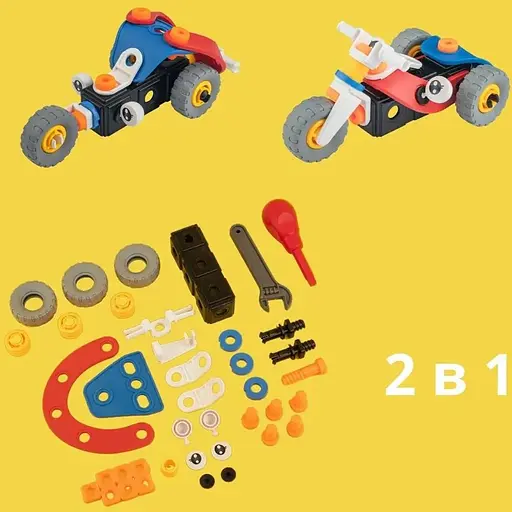 Конструктор гнучкий Otamanko Грайко-збирайко 2 в 1 40 деталей - фото 8