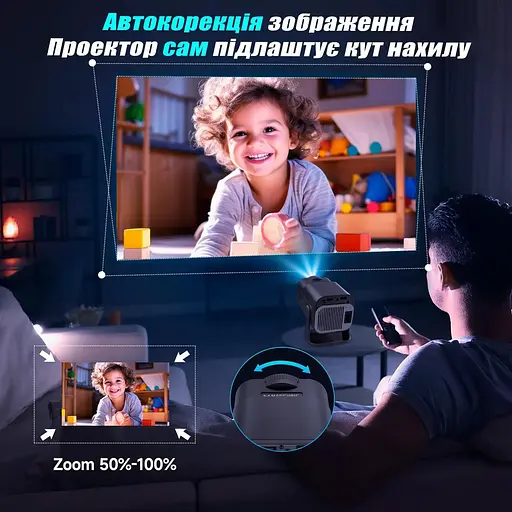 Проектор Magcubic HY320 Mini портативний смарт LED міні Android - фото 7