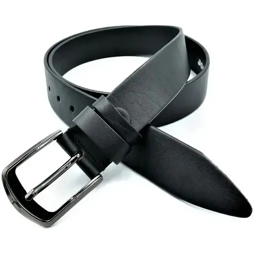 Кожаный ремень Weatro мужской 110-120х4 см acs0017308 - фото 1