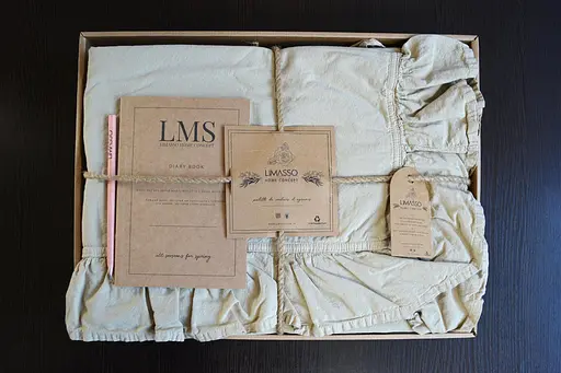 Постельное белье Exclusive Oxford Tan Варена Хлопок Limasso pbe0051004 - фото 2