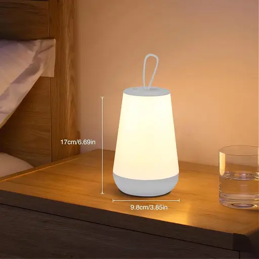 Світлодіодна сенсорна приліжкова лампа COZHYESS ST117 RGB 1200 мА·год - фото 4