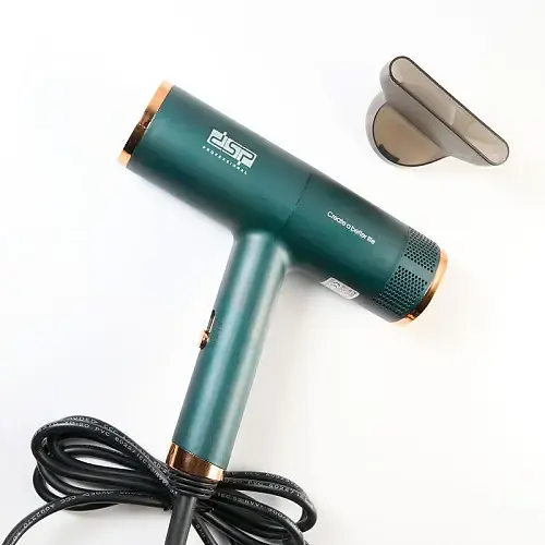 Мощный фен для укладки волос DSP 30253 зеленый - фото 5