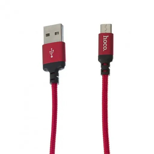 Кабель довжина 2 м Hoco X14 micro-USB швидке заряджання червоний - фото 8