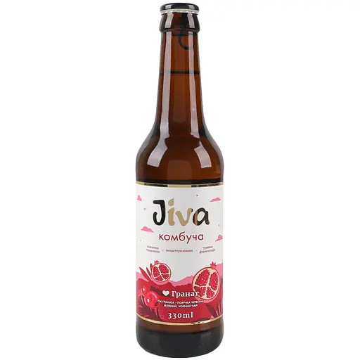 Напиток Jiva Комбуча Люблю гранат с соком граната 330 мл (944109) - фото 1