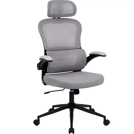 Офисное кресло GT Racer B-5880 Black/Gray - фото 1