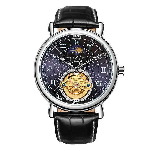 Наручные часы мужские 8271 Silver-Blue Winner acs0029761