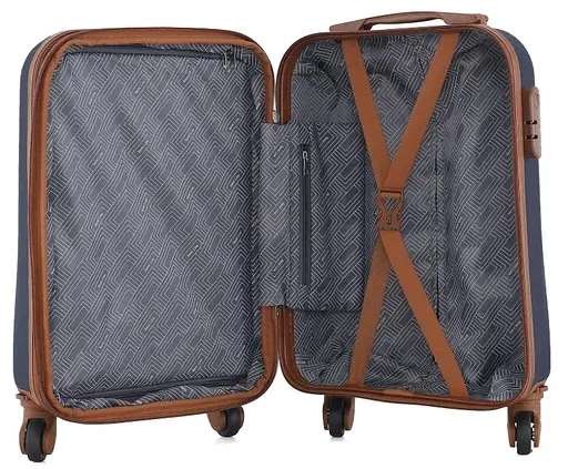 Чемодан Semi Line 20" (S) Navy (T5642-1) (DAS302614) - фото 2