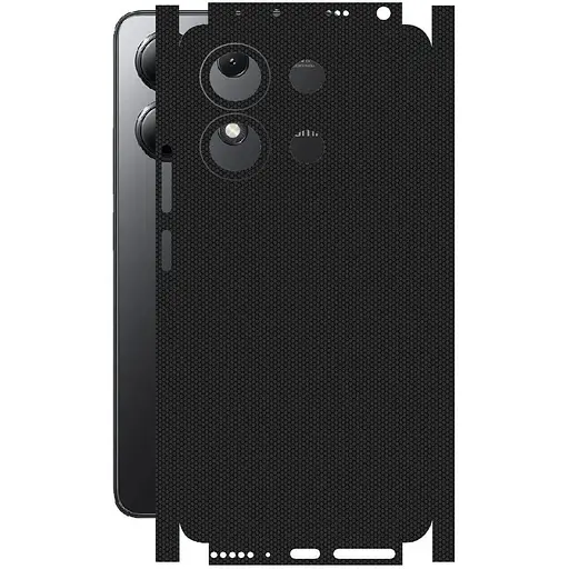 Захисна плівка StatusSKIN для Xiaomi Redmi Note 13 4G Корпус Вініл Матрикс чорний - фото 1