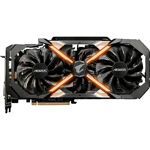 Видеокарта GeForce GTX 1080 Ti 11GB Gigabyte Aorus (GV-N108TAORUS-11GD) Б/У - фото 2