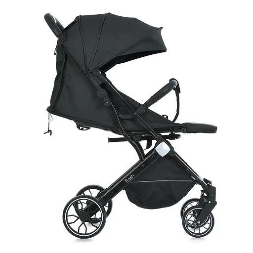 Детская прогулочная коляска-книга Bambi M 5727-1 Flash Almost Black - фото 2
