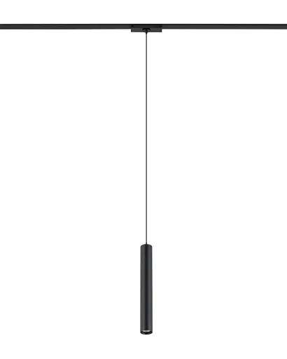 Магнитный трековый светильник Nowodvorski 11317 UT-LVM Roller LED 1x10W 3000K 1000Lm IP20 черный - фото 1