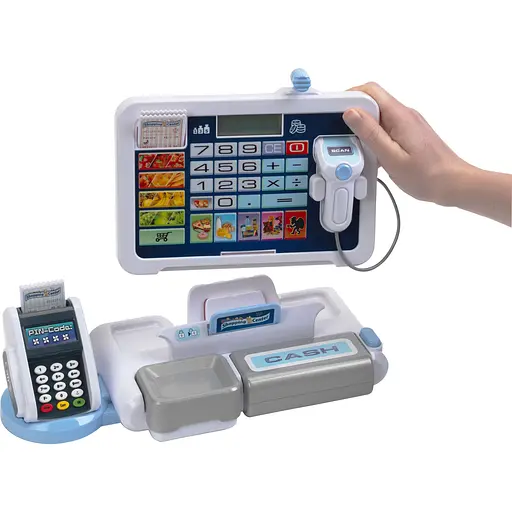 Игрушечный кассовый электронный аппарат с планшетом Klein MM (9324) - фото 4