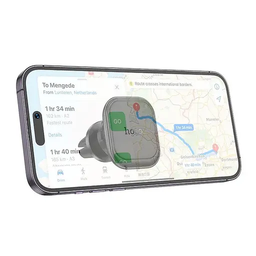 Автотримач для телефона HOCO H29 Brilliant magnetic car holder(air outlet) Black - фото 6