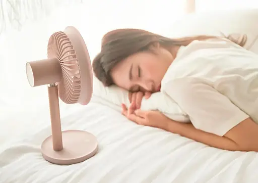 Вентилятор портативный Solove Stand Fan F5 черный - фото 4