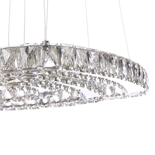 Люстра подвесная Brille хрустальная LED 60W NW CH (BR-970S/3) - фото 7