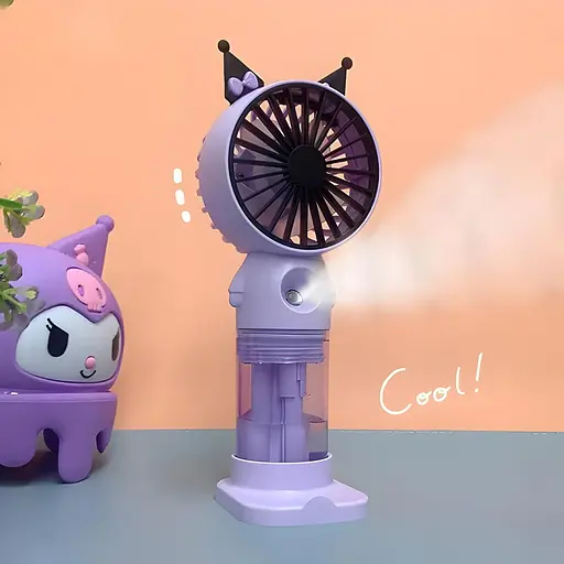 Дитячий вентилятор зі зволожувачем повітря Cinnamoroll блакитний (P27) - фото 3