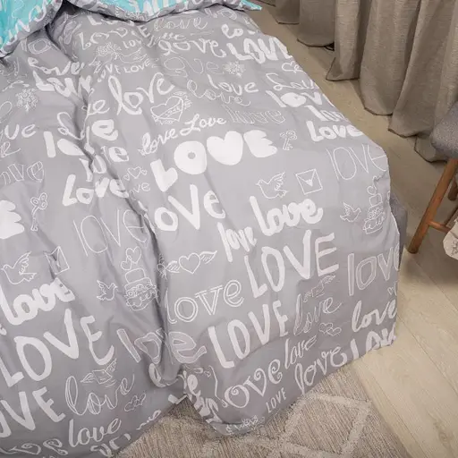 Комплект постільної білизни Viluta євро ранфорс 17148 100% бавовна - фото 5