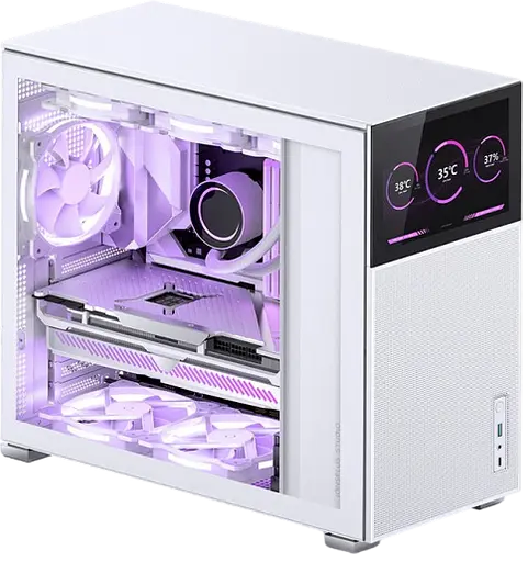 Корпус JONSBO D41 MESH SC White - фото 2