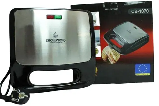 Электрогриль Crownberg CB-1070 750 Вт домашний - фото 7