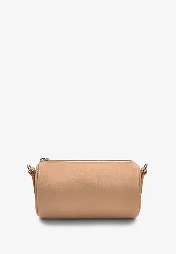 Шкіряна сумка поясна-кроссбоді Cylinder карамель флотар - фото 6