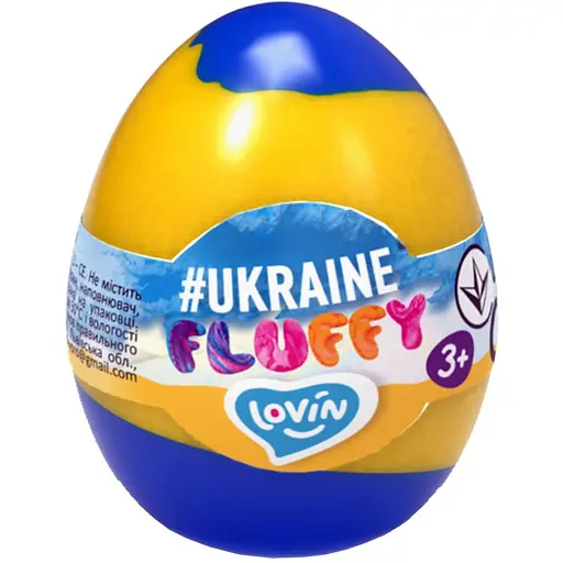 Іграшка-антистрес Lovin Fluffy #Ukraine 81004, 40 мл