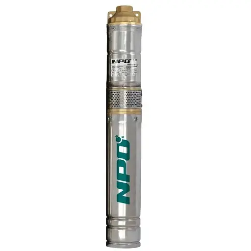 Свердловинний насос NPO QGDа 2,5-60-0,75 + пульт керування + кабель 10м - фото 1