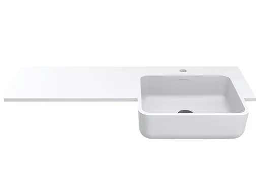 Умивальник Miraggio Fontana R mirasoft 0001600, Білий матовий - фото 4