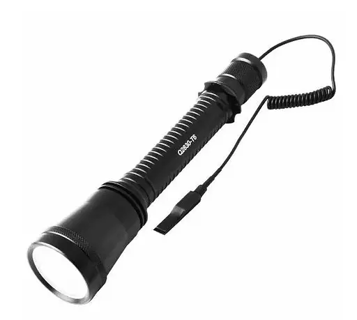 Фонарик Bailong Police BL-Q2830-T6 50000W с выносной кнопкой - фото 3