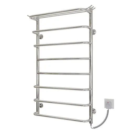 Електрична Сушарка для рушників Kosser Канна 1000x600/8 ЕR регулятор. ДК06ER, Хром, Праве - фото 1